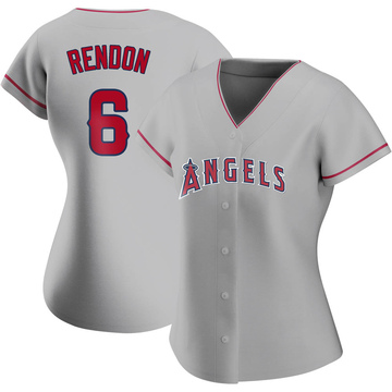 Authentic Anthony Rendon Women's Los Angeles Angels Silver Road Jersey
