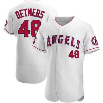 Authentic Reid Detmers Men's Los Angeles Angels White Jersey