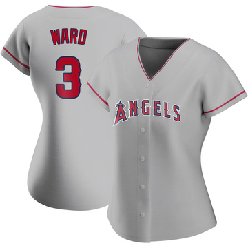 Authentic Taylor Ward Women's Los Angeles Angels Silver Road Jersey