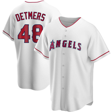 Replica Reid Detmers Men's Los Angeles Angels White Home Jersey