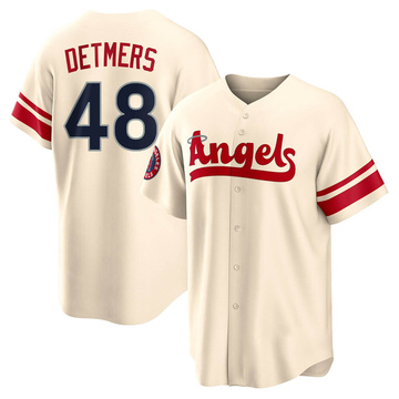 Replica Reid Detmers Youth Los Angeles Angels Cream 2022 City Connect Jersey