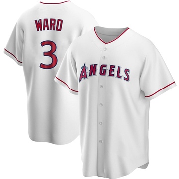Replica Taylor Ward Men's Los Angeles Angels White Home Jersey