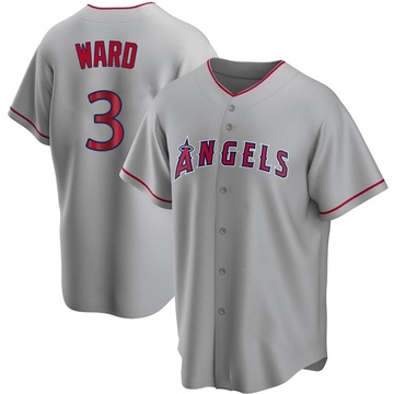 Replica Taylor Ward Youth Los Angeles Angels Silver Road Jersey
